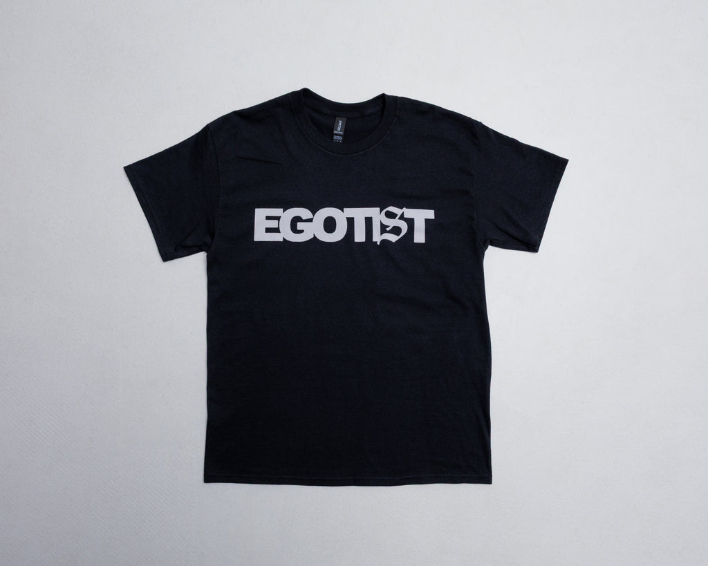 Black Short Sleeve Egotist T-Shirt