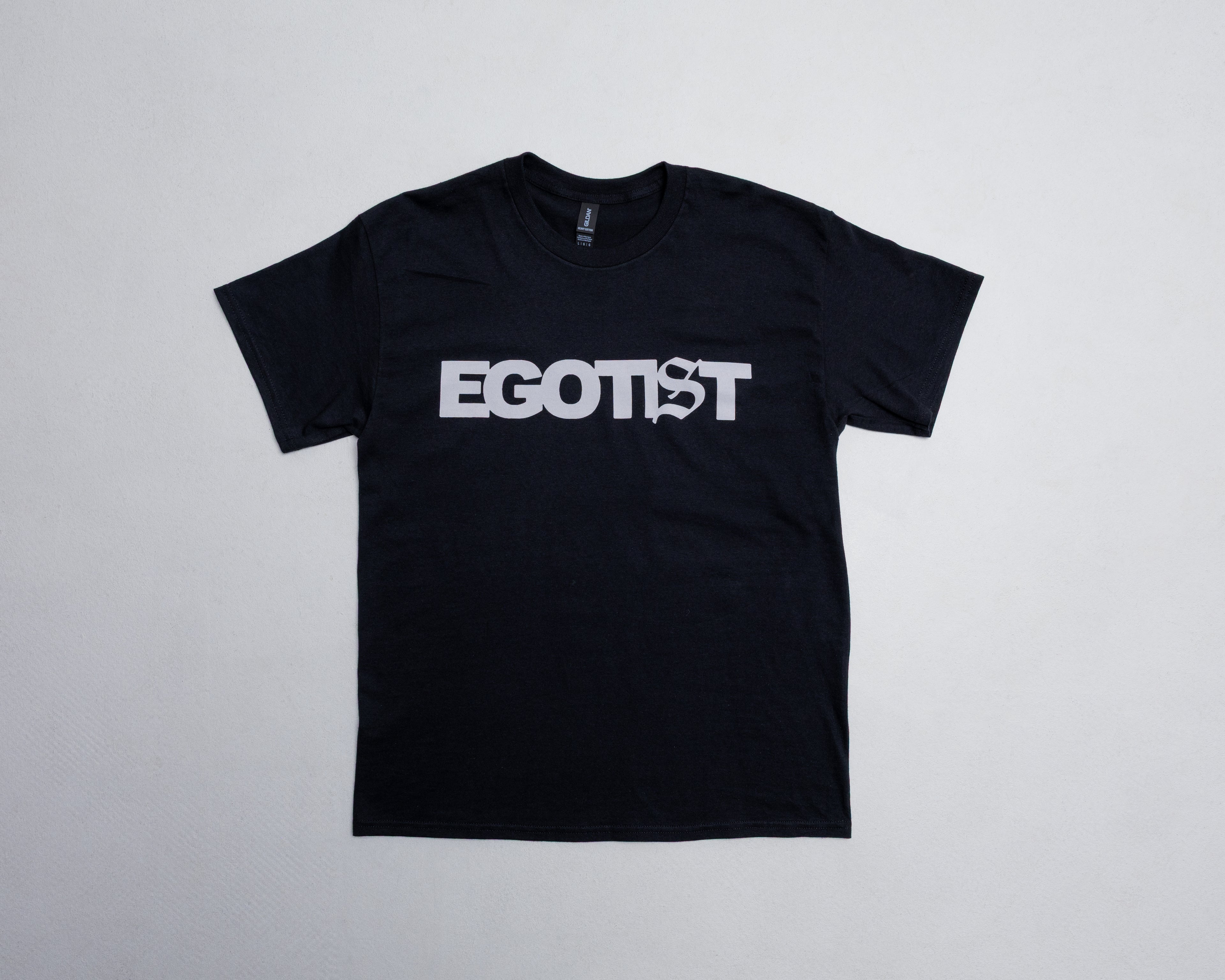 Black Short Sleeve Egotist T-Shirt
