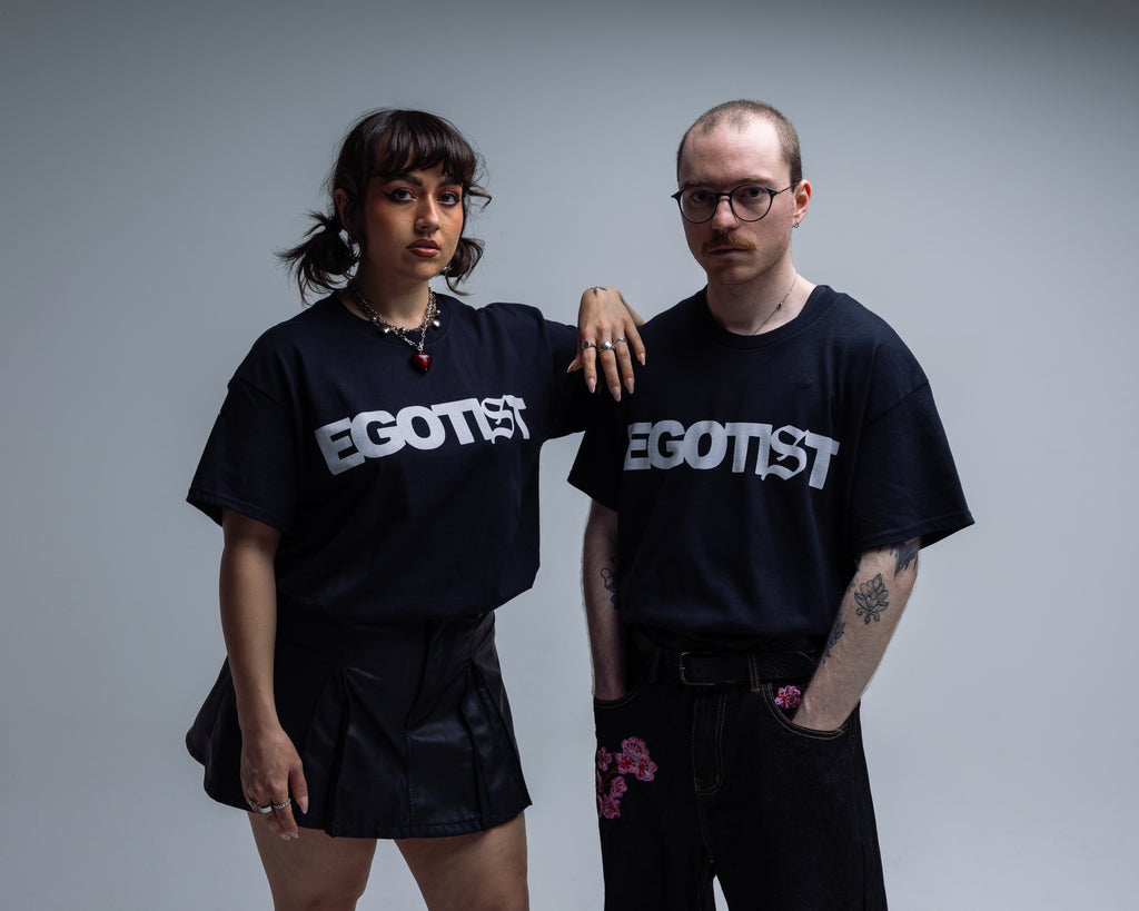Black Short Sleeve Egotist T-Shirt