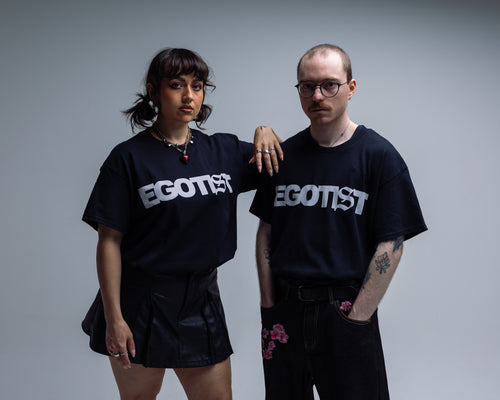 Black Short Sleeve Egotist T-Shirt